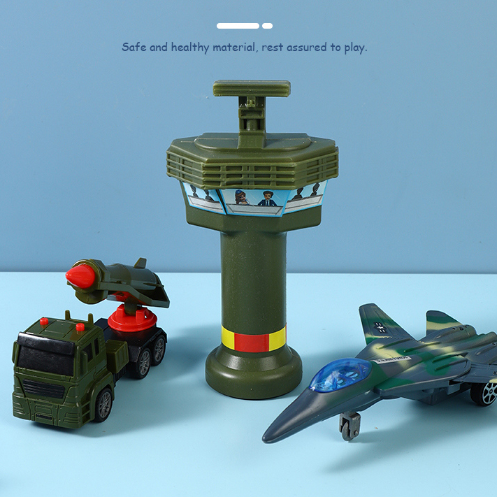 Military Toys Series - Fighter Aircraft Garrison Troops Set