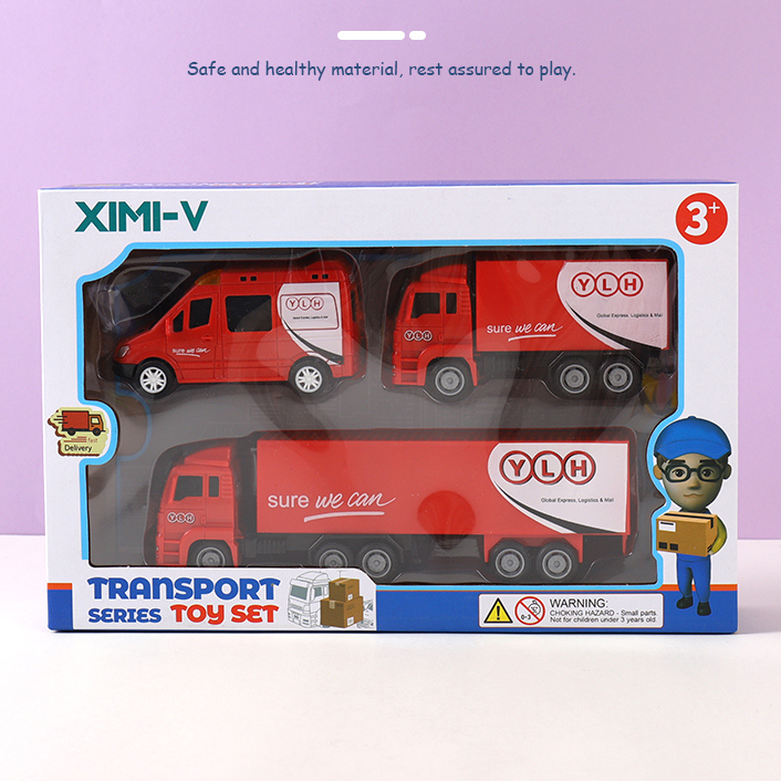 Transport Series Express Car Toy Set