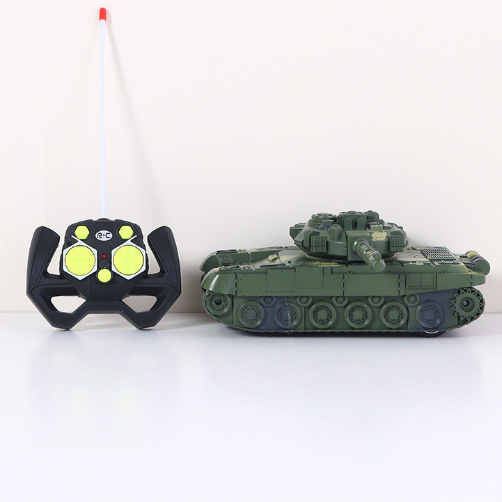Remote-Controlled Armed Tank Toy (Electric)