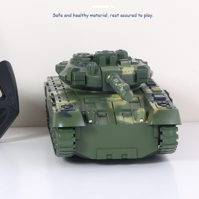 Remote-Controlled Armed Tank Toy (Electric)