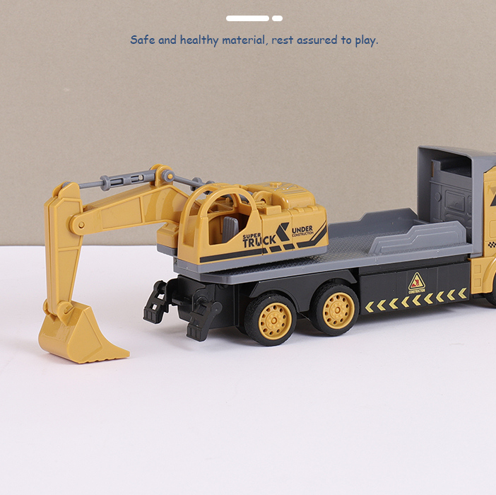 Remote Control Engineering Vehicle Toy