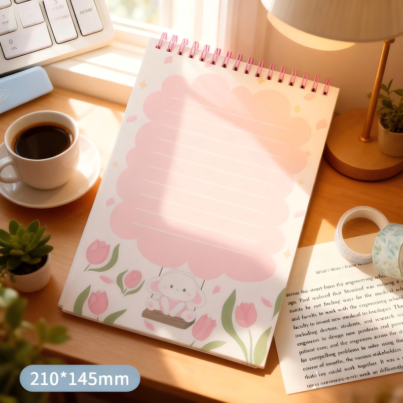 Romantic Flower Series NANA and Swing Colorful Page Planner