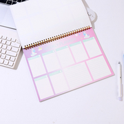 Starlight Pony Weekly Planner Spiral Notebook A4