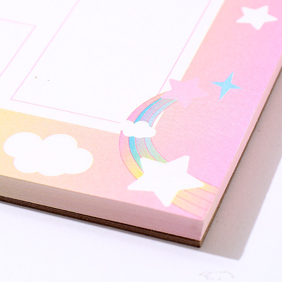 Starlight Pony Daily Planner Notepad A5