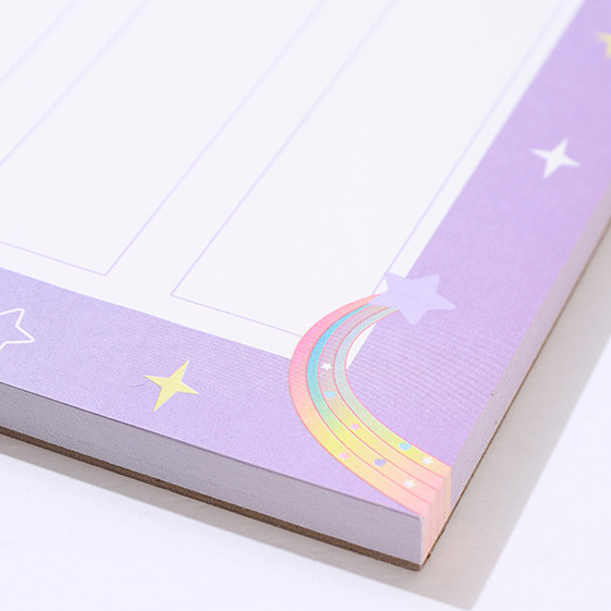 Starlight Pony Weekly Planner Notepad A4