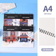 Fashion Street Spiral Sketchbook A4 30 Sheets