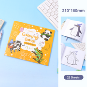 Animal Friend Two-sided Coloring Book 210*180/22 Sheets