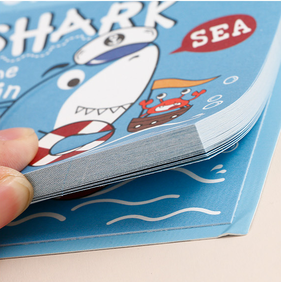 Shark sailing diary Post-it notes