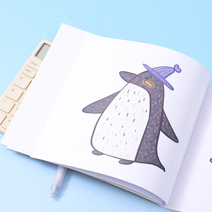 Animal Friend Two-sided Coloring Book 210*180/22 Sheets