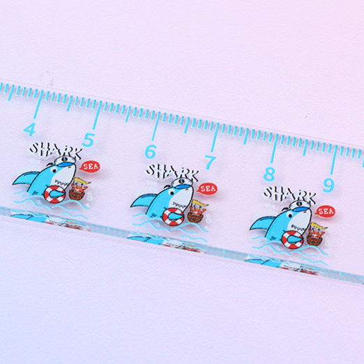 Shark sailing diary ruler