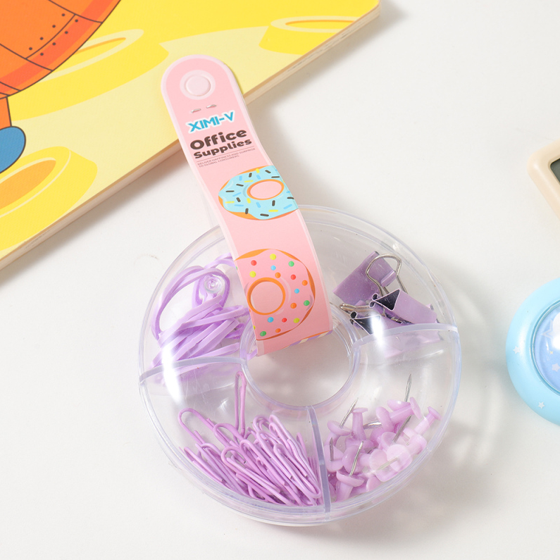 Donut Office Set #2 (Purple)