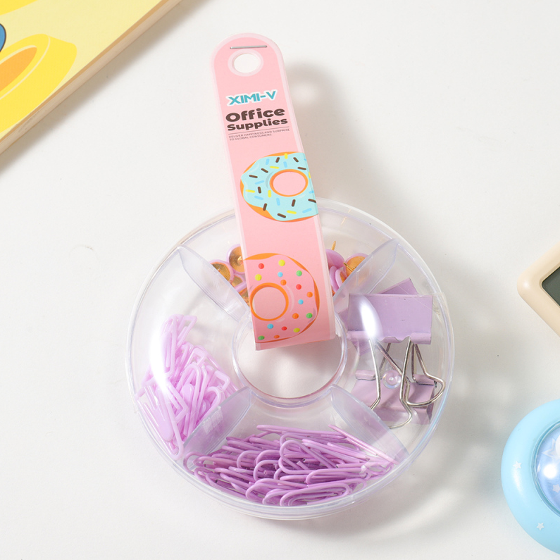 Donut Office Set #1 (Purple)