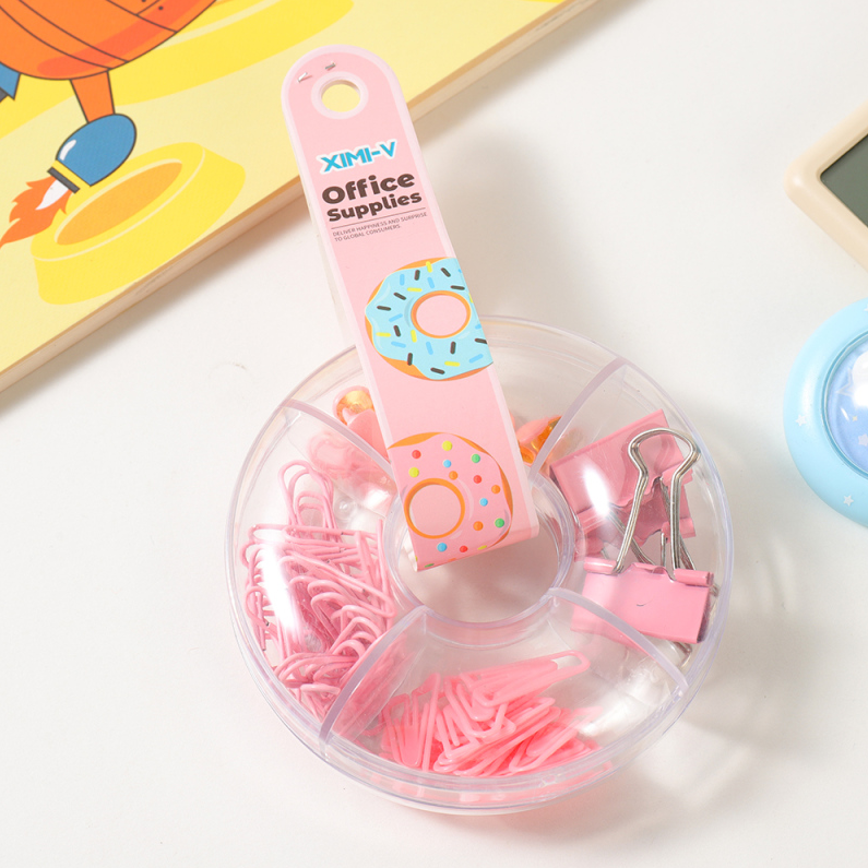 Donut Office Set #1 (Pink)