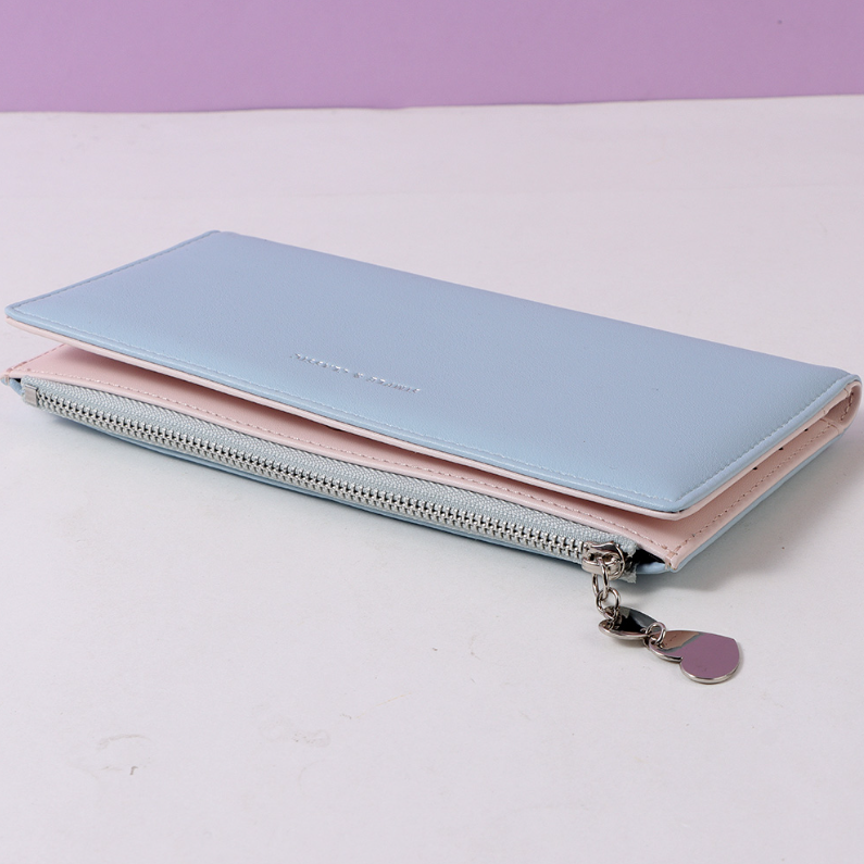Trendy Macaron Long Purse for Women