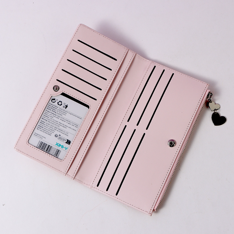 Trendy Macaron Long Purse for Women