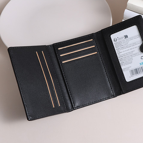 Stylish Texture Folding Purse for Women