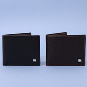 Simple Stone Pattern Men's Wallet