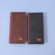Trendy Color Contrast Long Men's Wallet