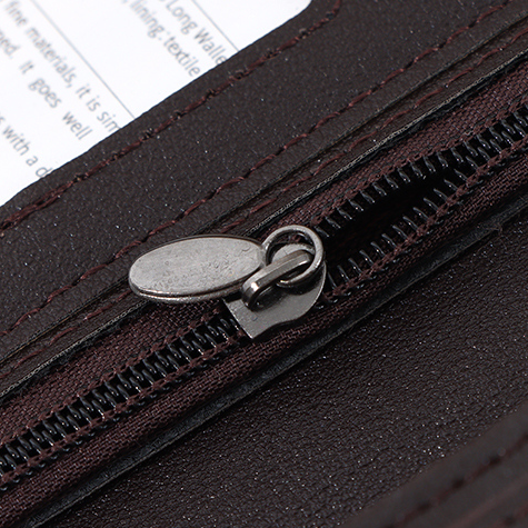 Classic Splicing Men's Long Wallet