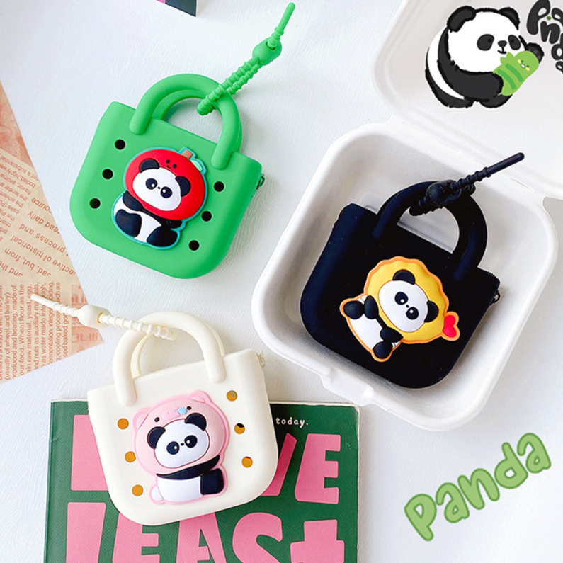 Cute Panda Holes Coin Purse