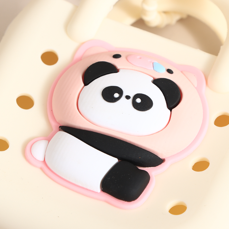Cute Panda Holes Coin Purse