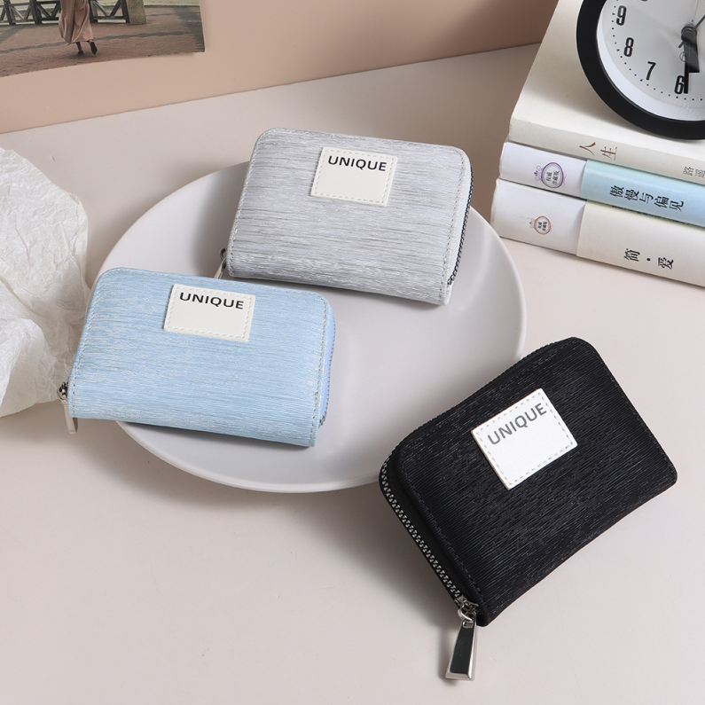 Premium Glossy Silver Marks Card Holder