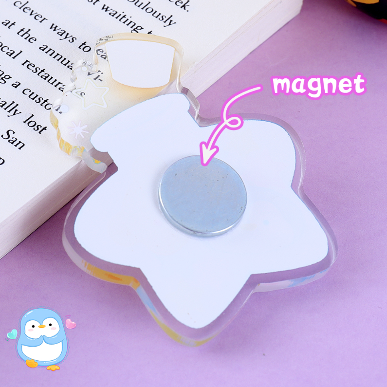 Dessert Series Wish Bottle Acrylic Fridge Magnet