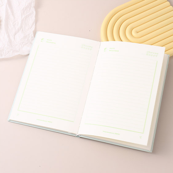 Retro Diary Colorful Page Notebook 80 Sheets - A5