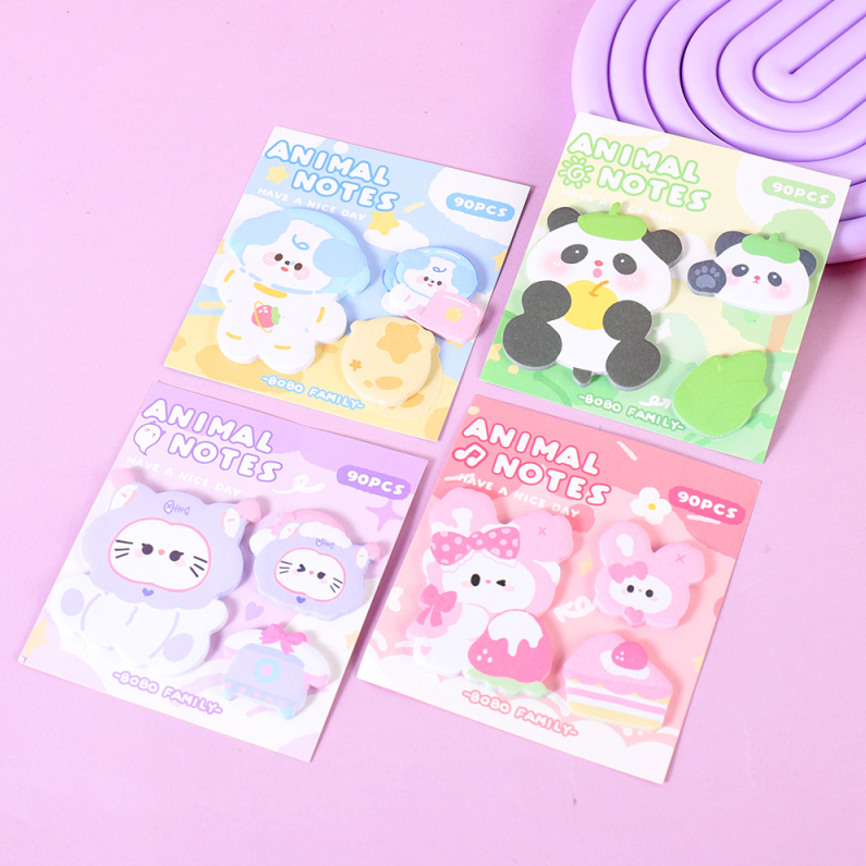 BOBO Family alien combination Post-it notes