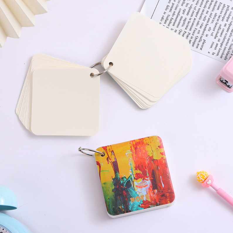 Abstract Oil Painting Series 2 word book (75*75mm 100 sheets