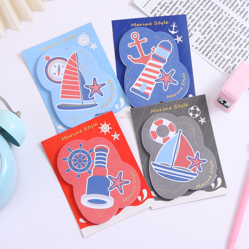 Nautical Series of Notes (50 mixed colors)