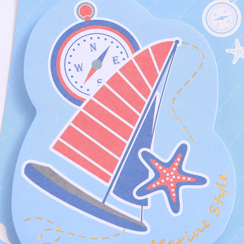Nautical Series of Notes (50 mixed colors)
