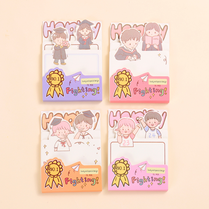 Go student Post-it notes