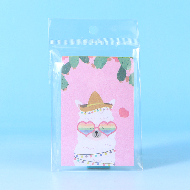 Fashion alpaca Post-it Note A