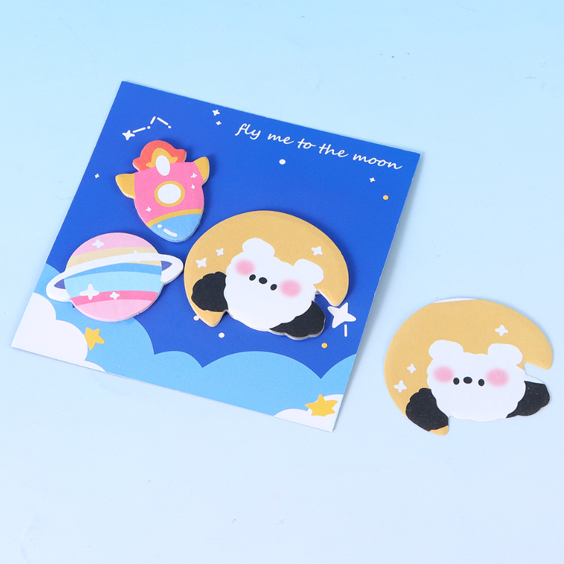 Cute World combo Post-it notes