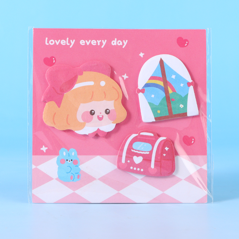 Cute World combo Post-it notes