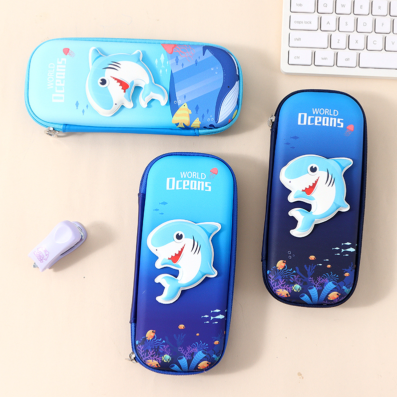 Stress Relief Shark Pencil Case