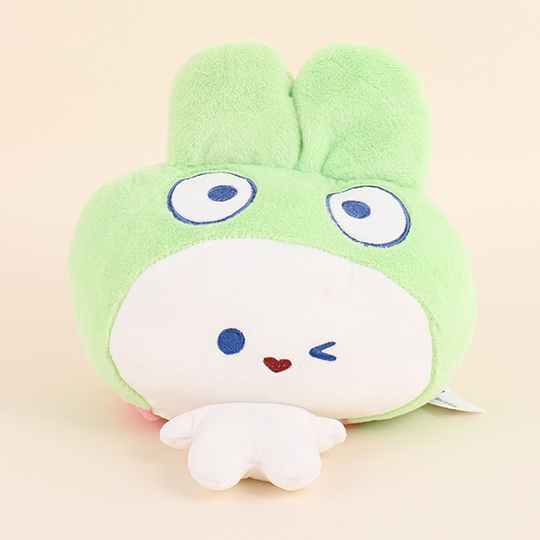 Cute Double-Sided Plush Bunny (Pink Green)