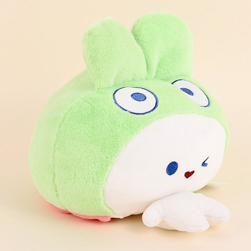 Cute Double-Sided Plush Bunny (Pink Green)
