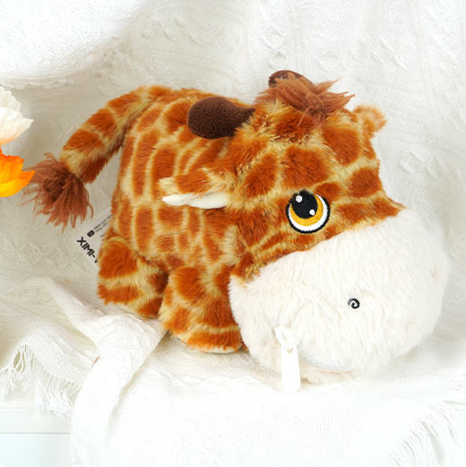 Big Mouth Zipper Giraffe Stuffed Doll (S) (22cm)