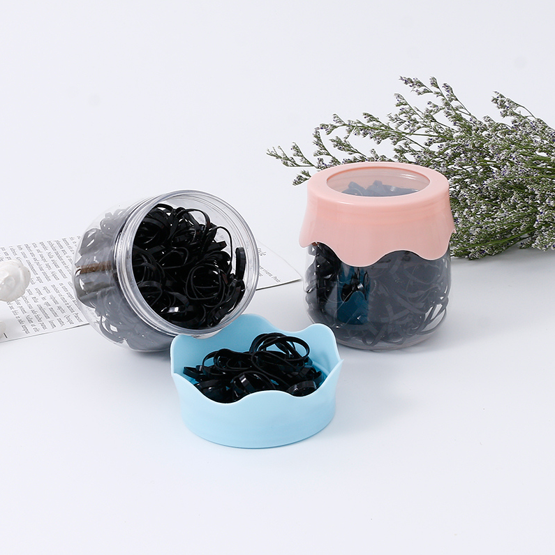 Milk bottle disposable rubber band