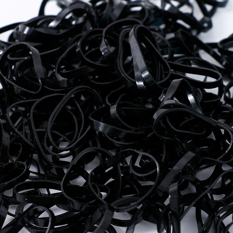 Milk bottle disposable rubber band
