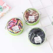 Cute round bag disposable rubber band