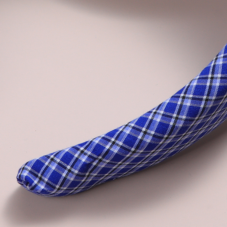 4.0 Retro Blue Wide Headband