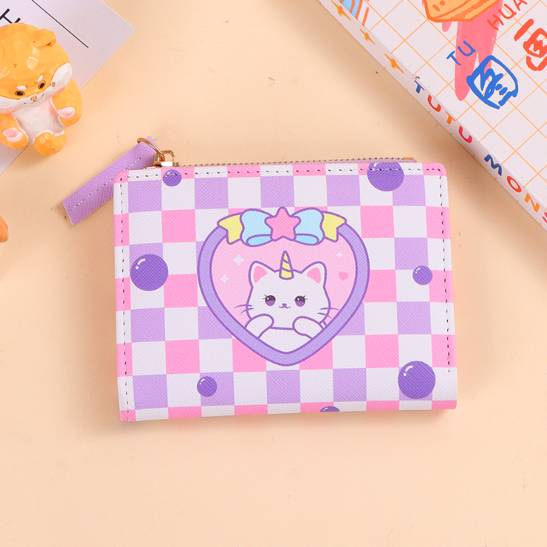 Starlight Family Two-Fold Women's Purse (Mixed colors)