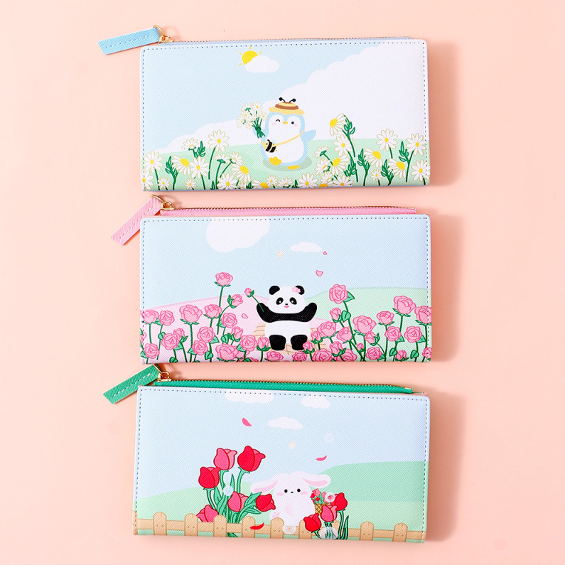 Picnic Diary Long Purse for Women (Mixed colors)