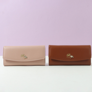 Elegant Maple Leaf Multi-functional Long Purse for Women (Mi