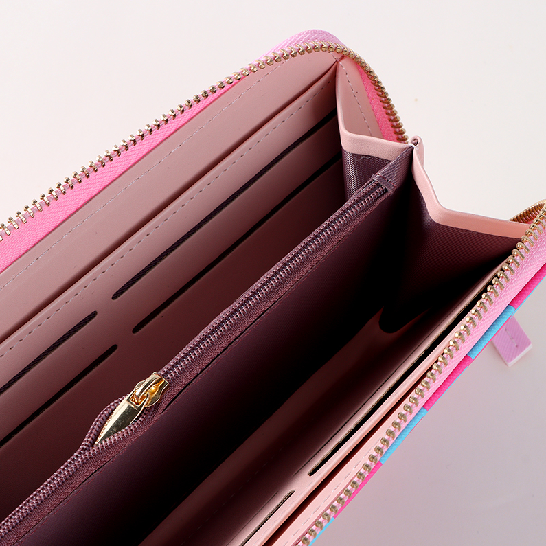 Love Dream Zipper Long Purse for Women (Mixed colors)