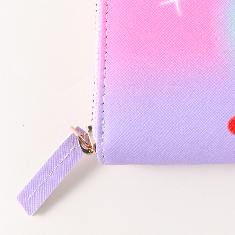 Love Dream Zipper Long Purse for Women (Mixed colors)