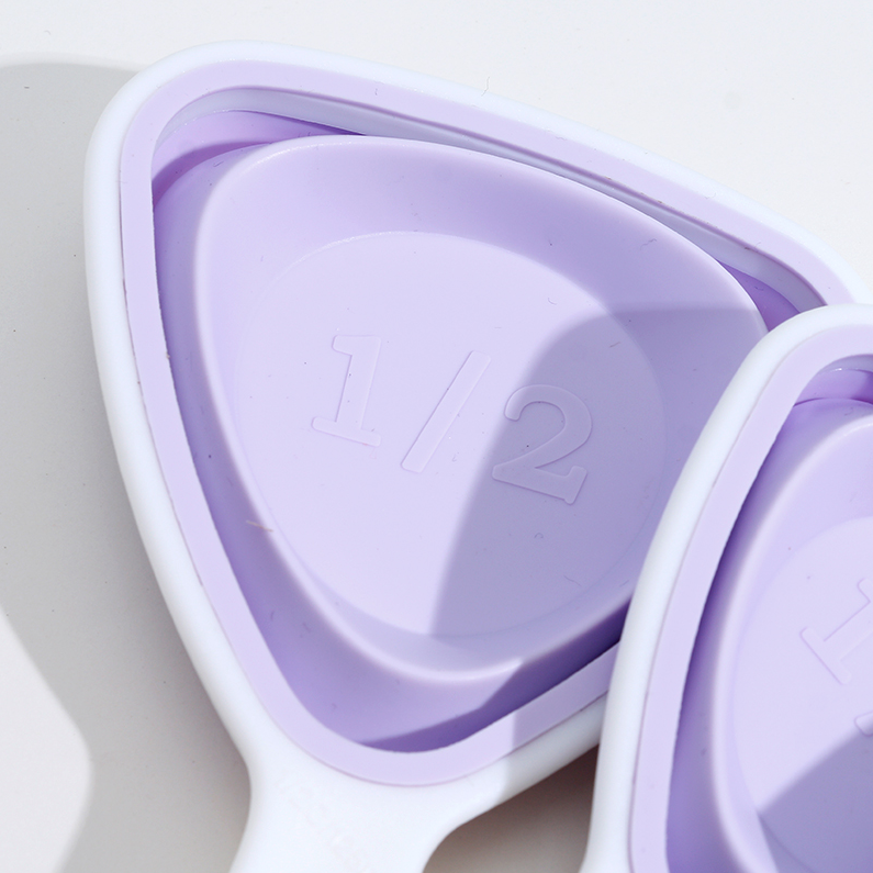Foldable Measuring Cup 3 PCS/Set (Purple)